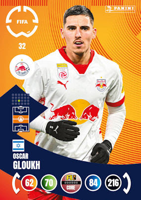 2025 Panini Adrenalyn XL Fifa Club World Cup 32 Oscar Gloukh