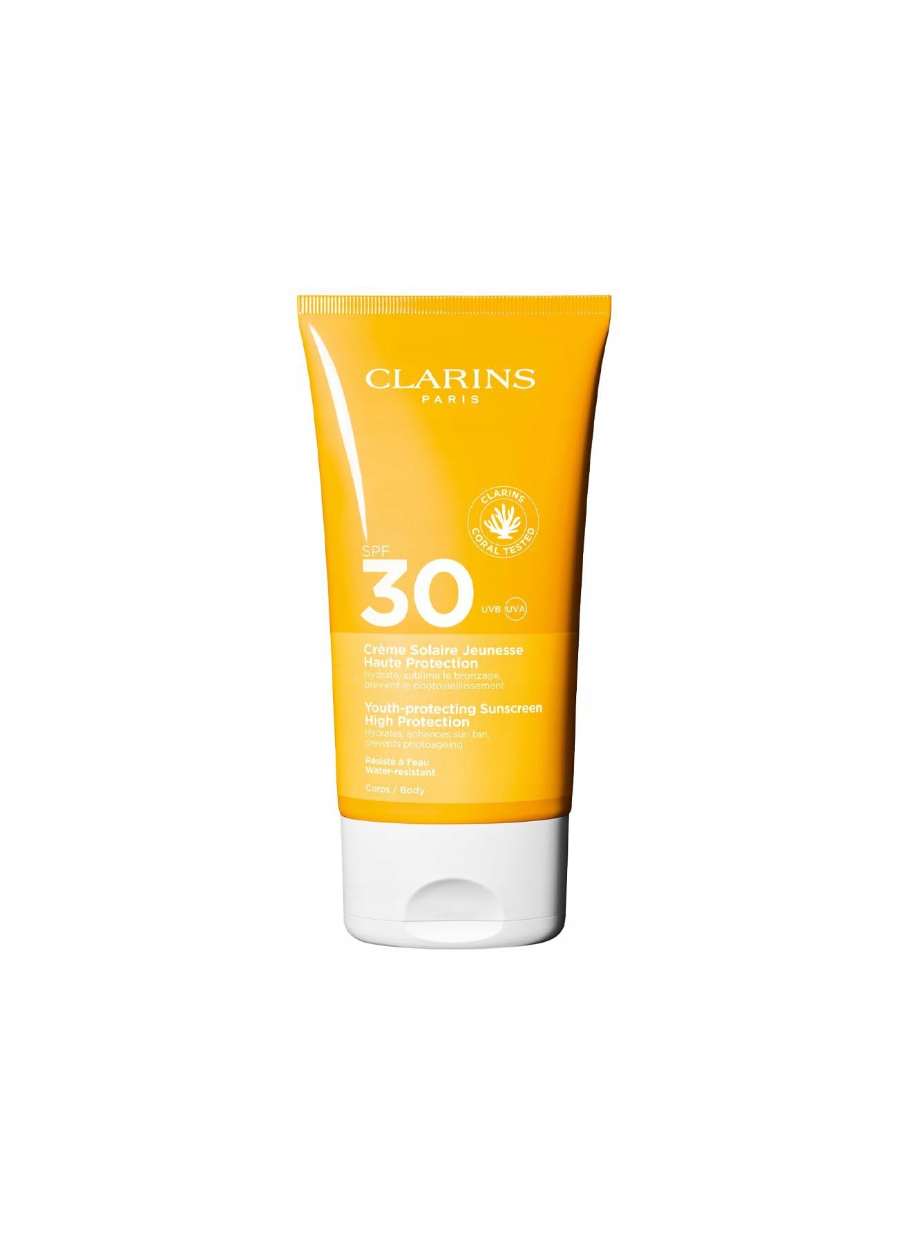 Clarins Opalovací krém na tělo Spf 30 (sun Body Cream) 150 ml