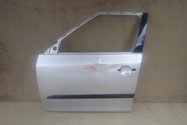 DRZWI LEWE PRZEDNIE LEWY PRZÓD SKODA FABIA 2 II 5J