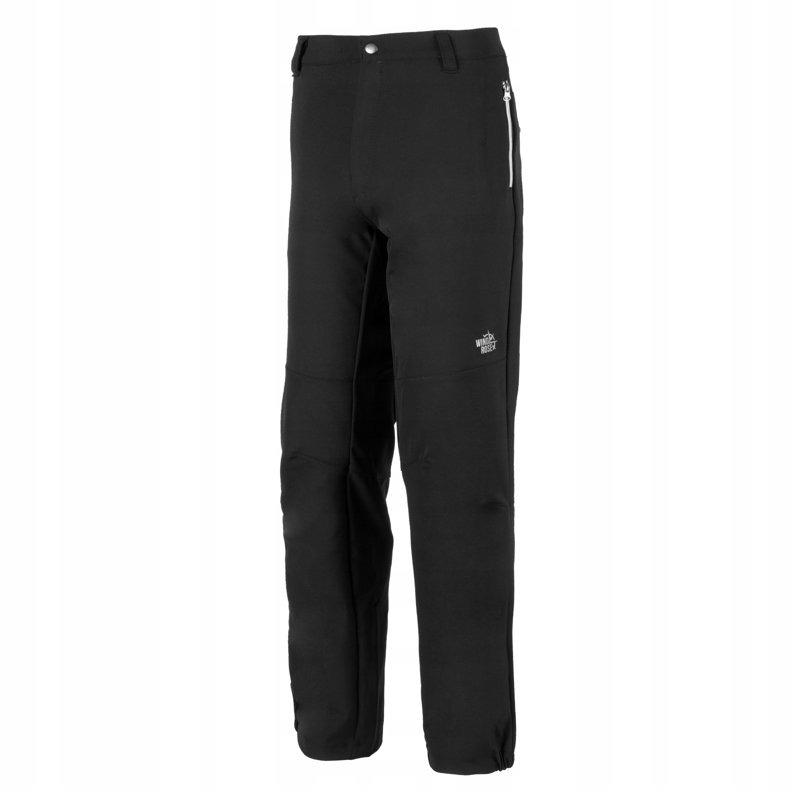 Lehké Pánské Kalhoty Stretch Černá Barva Polský Výrobce Kvalita M