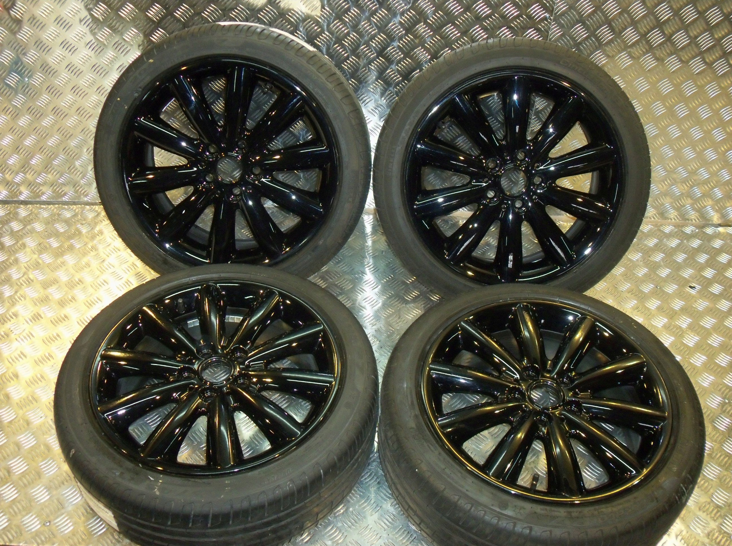 MINI F55 F56 F57 KOŁA ALUFELGI FELGI OPONY 17" WZÓR 499 / LATO