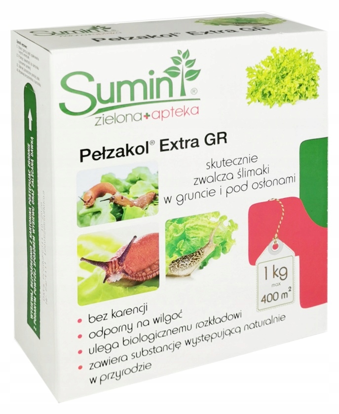

Pełzakol Extra Gr na ślimaki 1kg Sumin