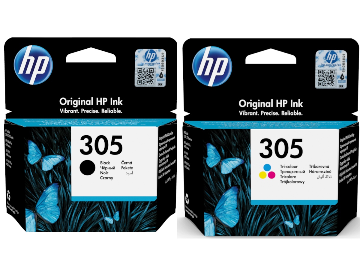 Tusz Hp 305 Zestaw Czarny 3YM61AE Kolor 3YM60AE DeskJet: 2300 2700 4100