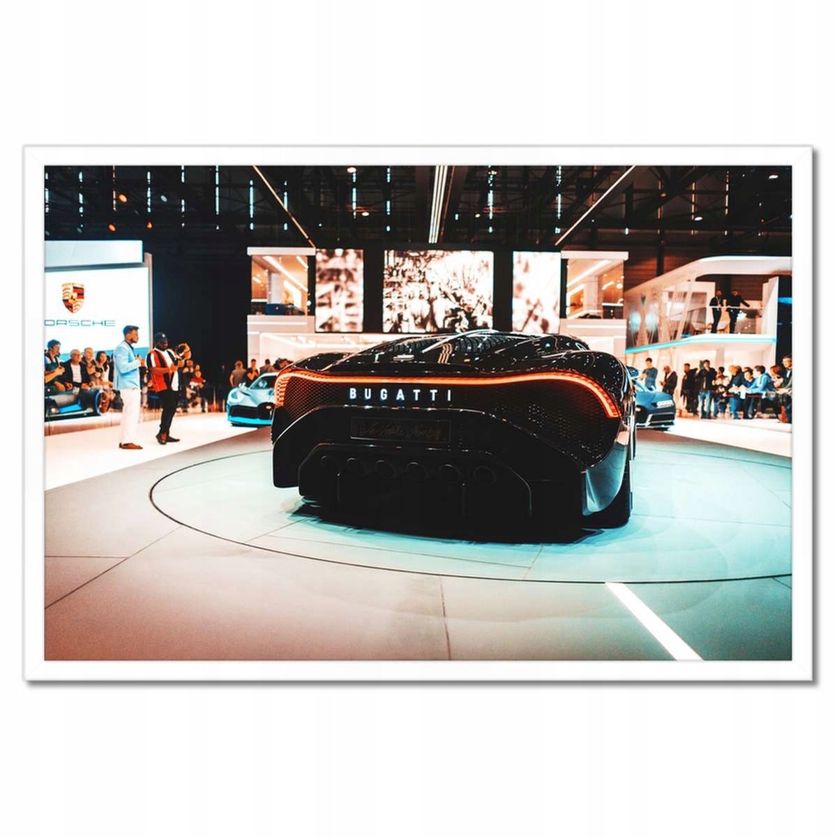 Plakáty v rámu 60x40 Bugatti Auto
