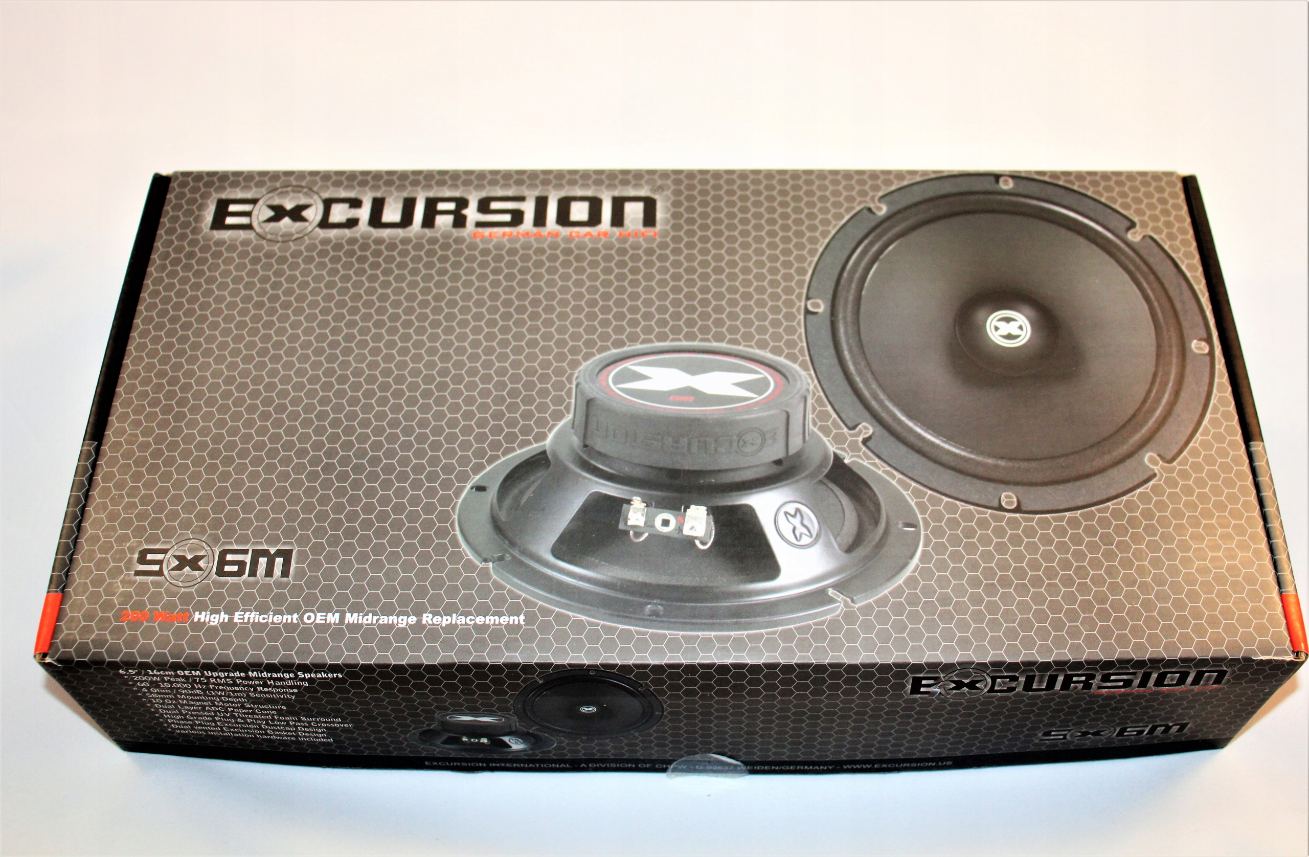 GŁOŚNIKI DO AUTA EXCRUSION SX-6M 16,5CM JVC SONY Producent części Inny