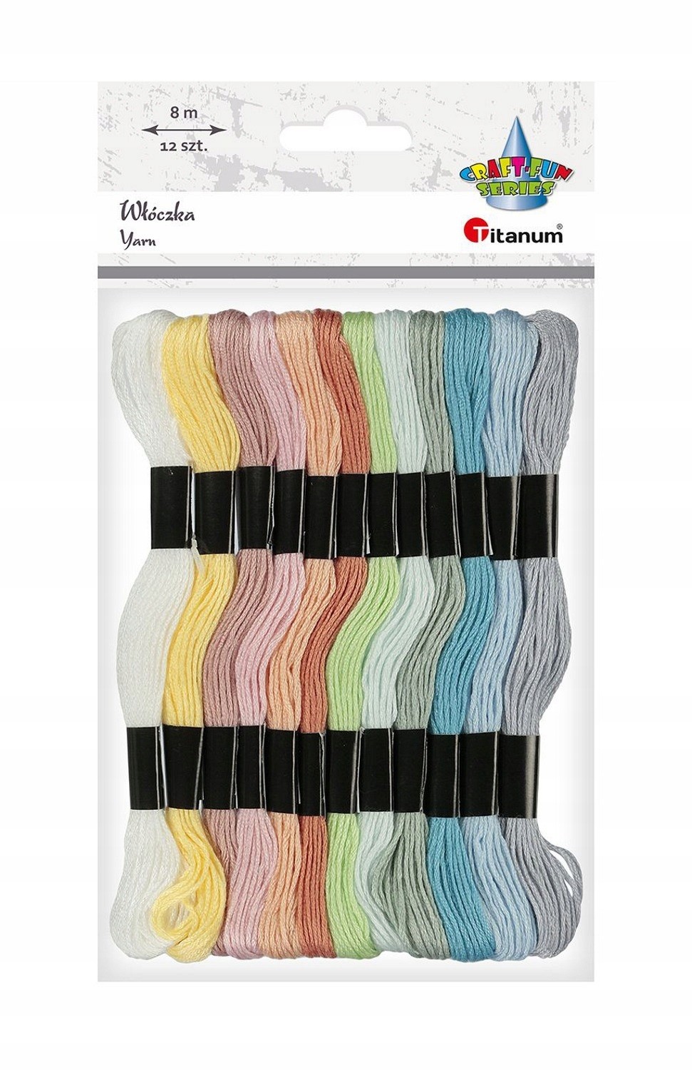 

Mulina pastelowa zestaw włóczka