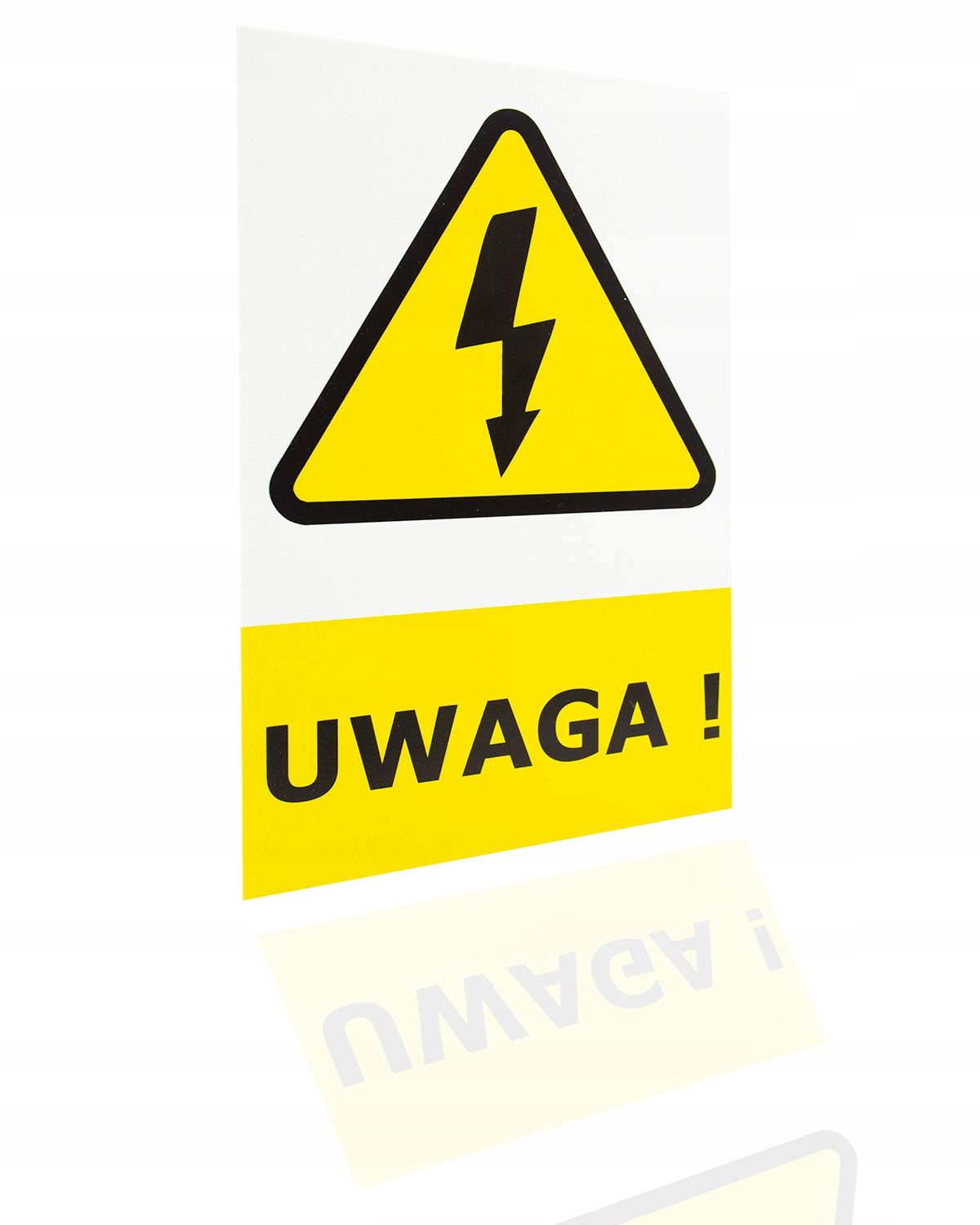 

Tablica Pcv 21x32cm Uwaga Wysokie Napięcie Prąd