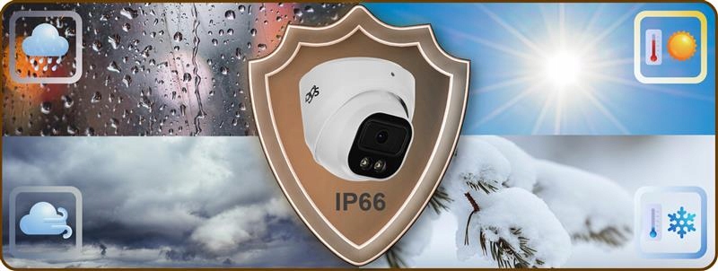 BIAŁA ZEWNĘTRZNA KAMERA ANALOG 5Mpx ANALOGOWA KAMERA KOPUŁKOWA DUAL LIGHT Zasięg podczerwieni 25 m