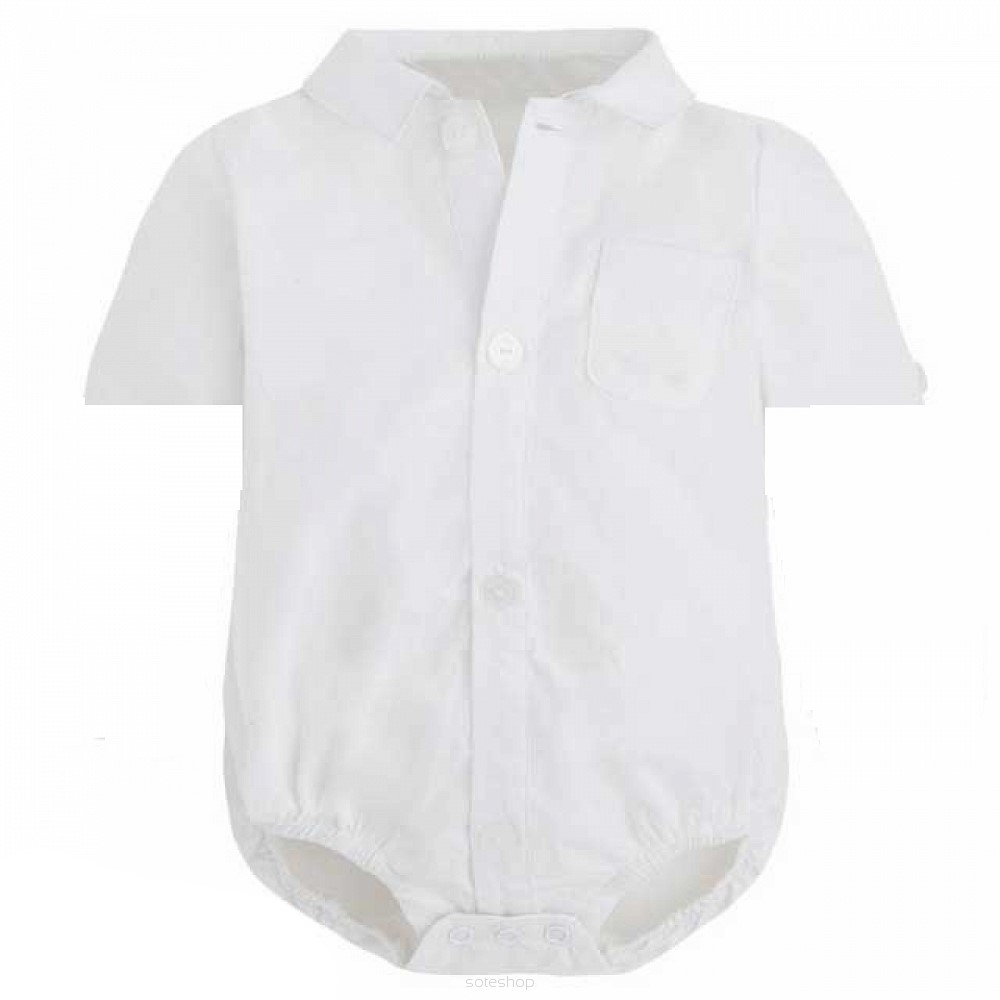 

Polskie Koszulo-body Białe Christopher 80 CM