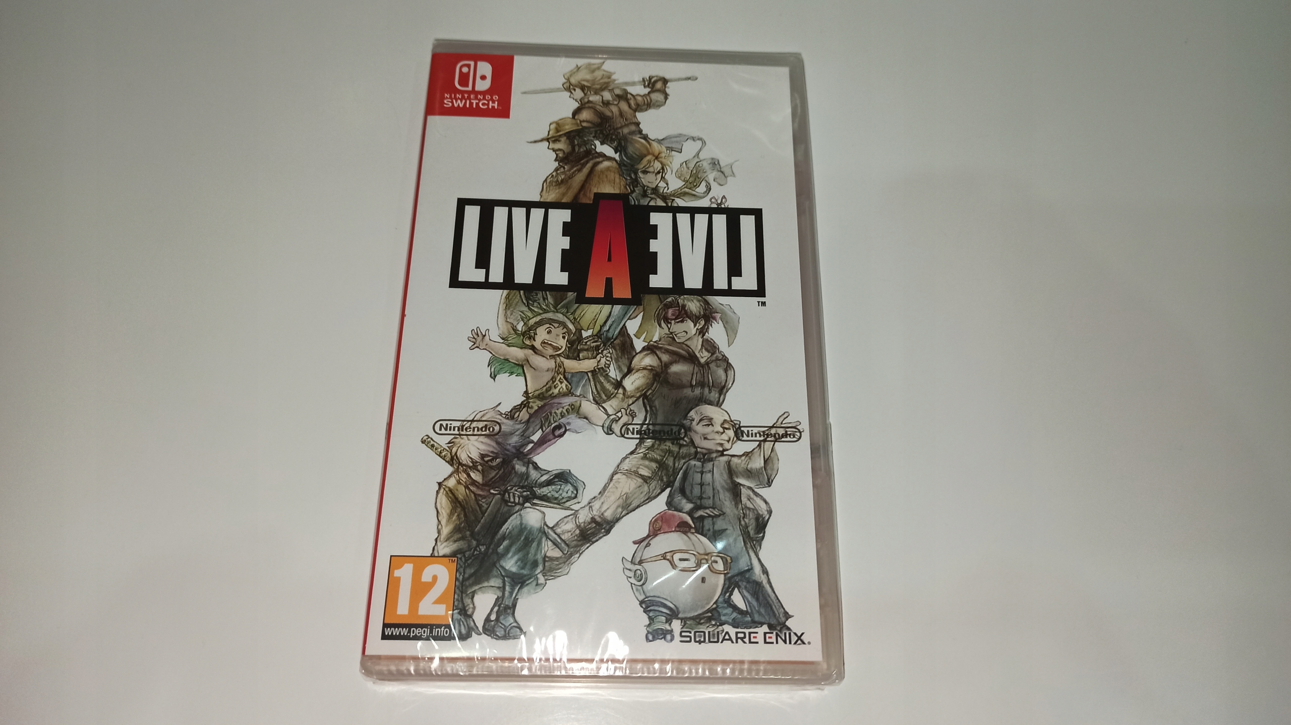 nintendo switch Live A Live gra jRPG od square enix unikat Nowa!