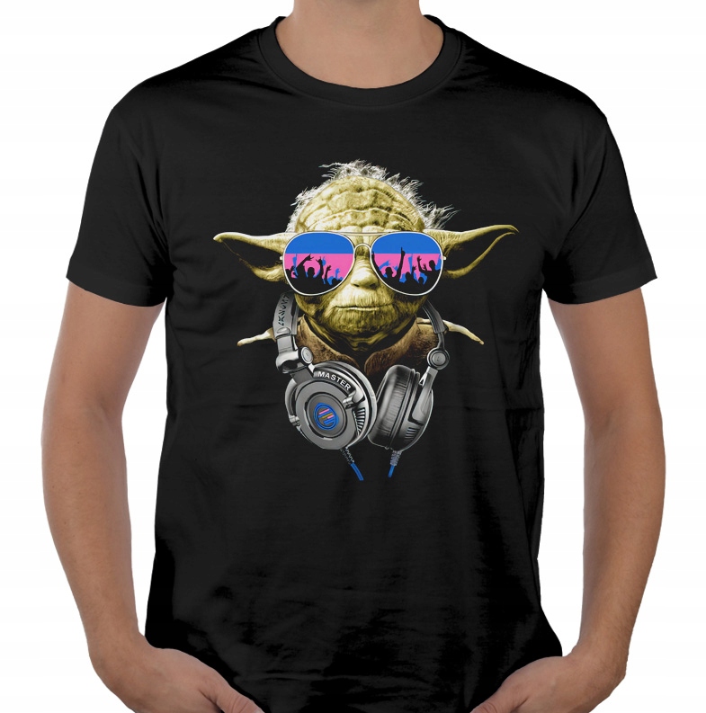 

Koszulka Dj Joda star wars gwiezdne jedi filmowe M