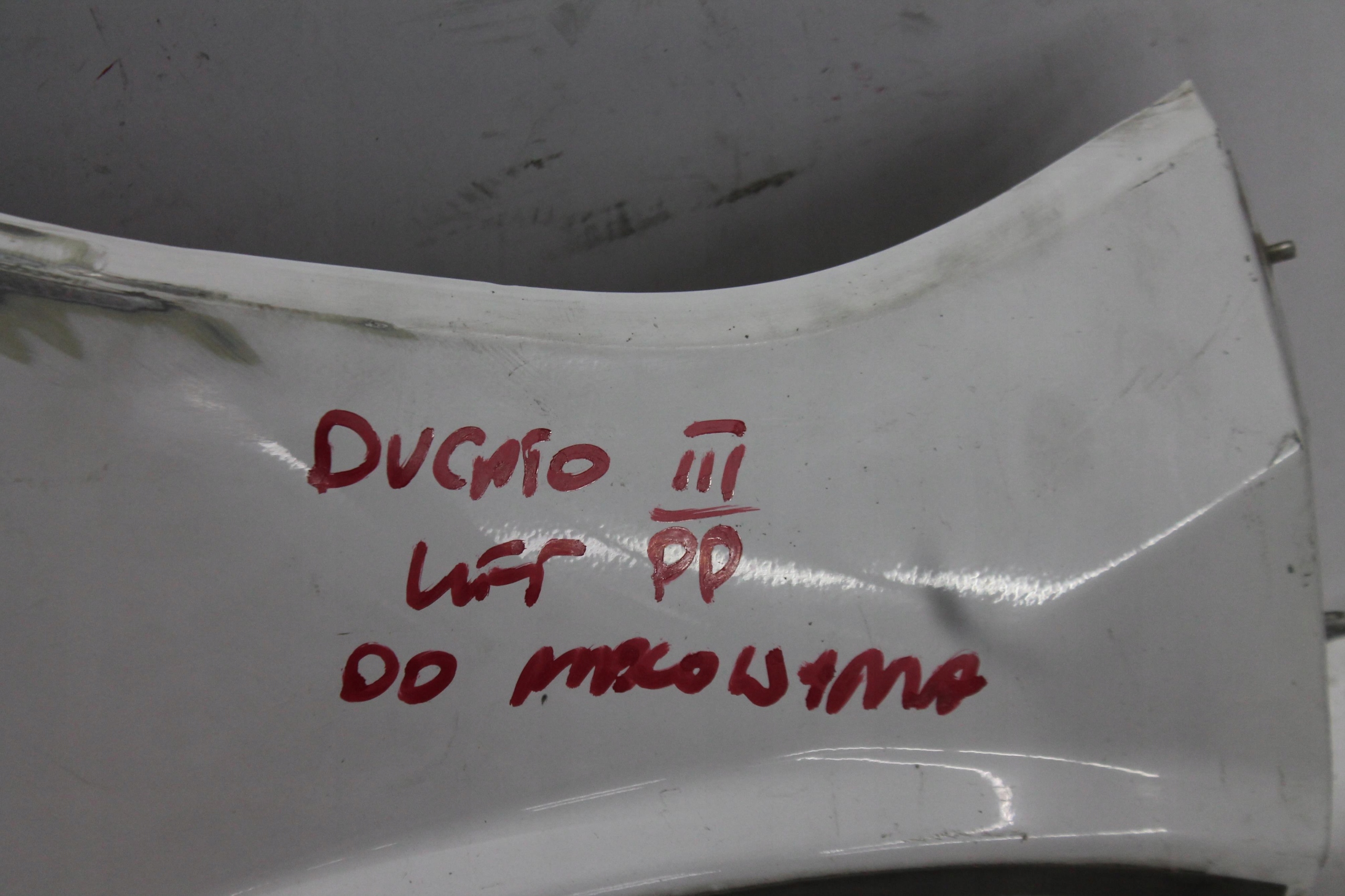 fender right front front FIAT DUCATO III LIFT