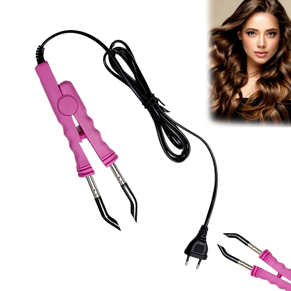 Svařovací Stroj Pro Prodlužování Vlasů Na Keratin, Nastavitelná Plochá Teplota