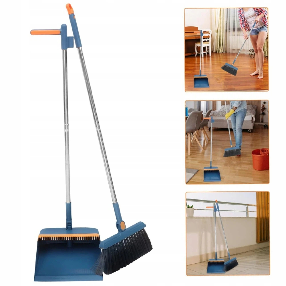 Levně Lopatka Smetáček Leniuch Stojící Sada Bez Ohýbání Plastem