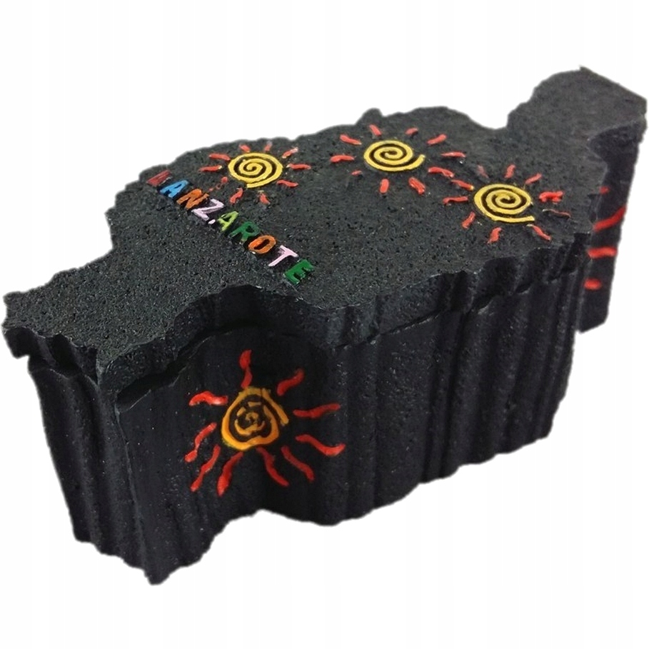 Šperkovnice na bižuterii polyston 8.5 x 3.5 cm, mix vzorů 24 ks