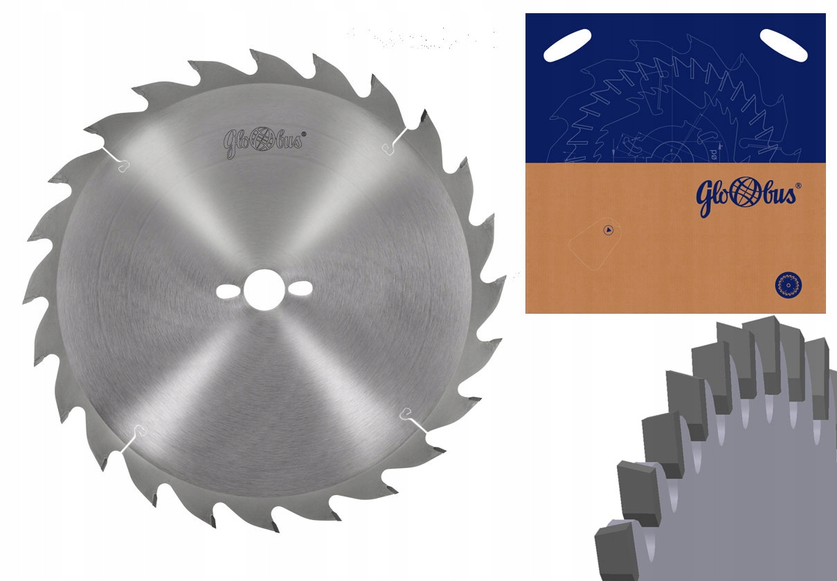 Piła Hm do cięcia poprzecznego Globus 300x30x2,7/1,6 28z