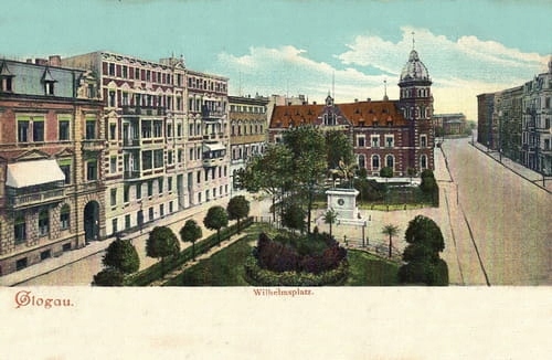 

Głogów Wilhelmplatz Reprodukcja 8636