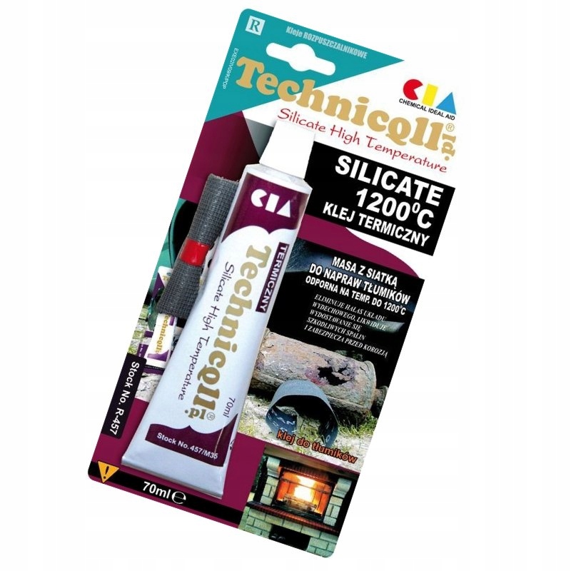 TECHNICQLL KLEJ WYSOKOTEMPERATUROWY 1200C 70ML R457 za 15,69 zł z