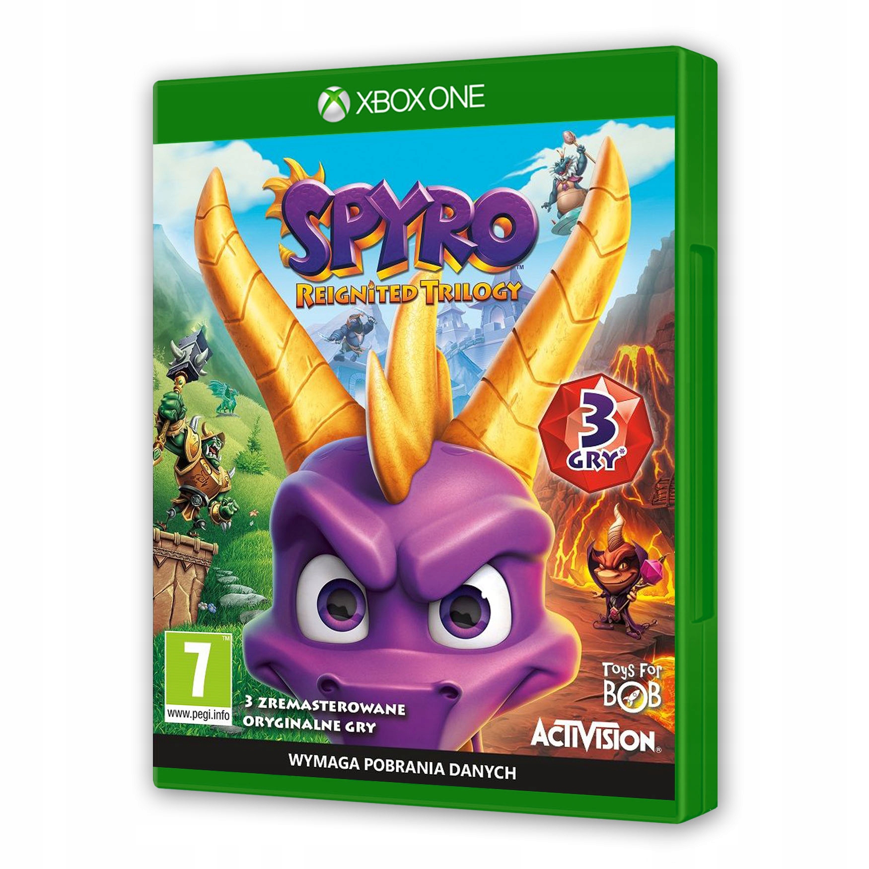 Spyro: Reignited Trilogy Po Polsku Nowa Xbox One
