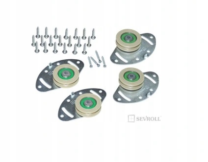 Wózki dolne i górne micra łożyskowane Zestaw