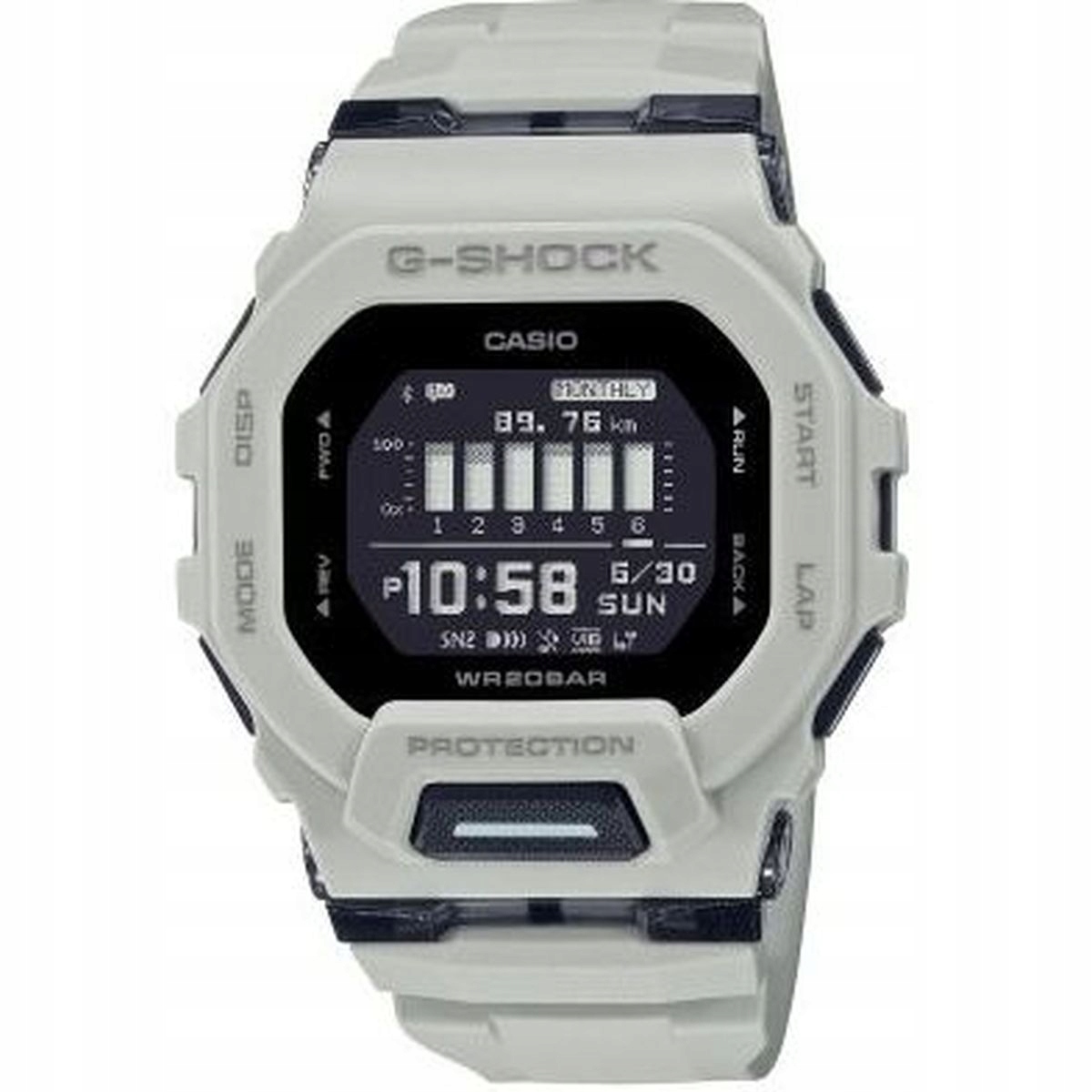 Hodinky Casio G-Shock GBD-200UU-9ER Béžová G-squad Gbd 200UU 9