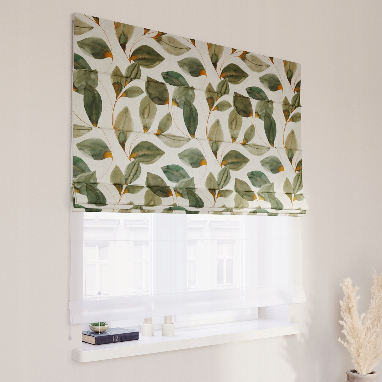 Hotová rímska roleta Duo 120x150 cm čierna