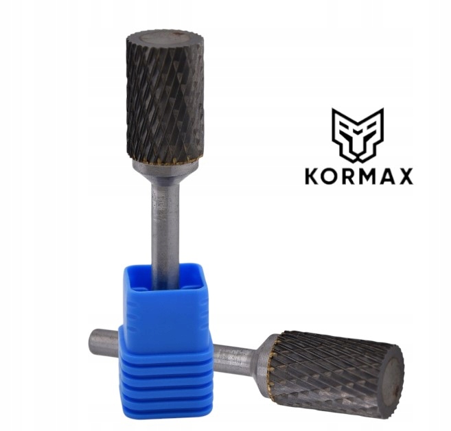 Frez pilnik obrotowy 16mm 16x25x70 chwyt 6 do metalu z węglika Kormax Zya
