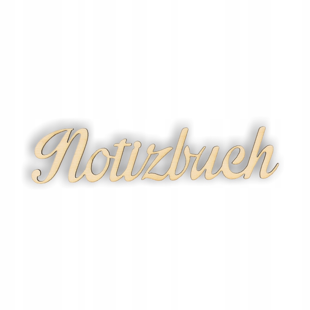 ND358 Napis Notizbuch