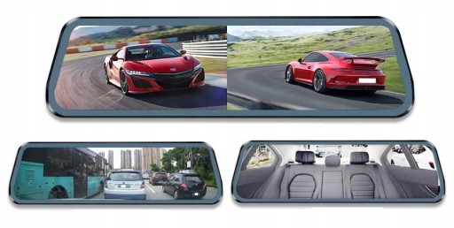 WIDEOREJESTRATOR LUSTERKO KAMERA COFANIA DOTYK Model H19