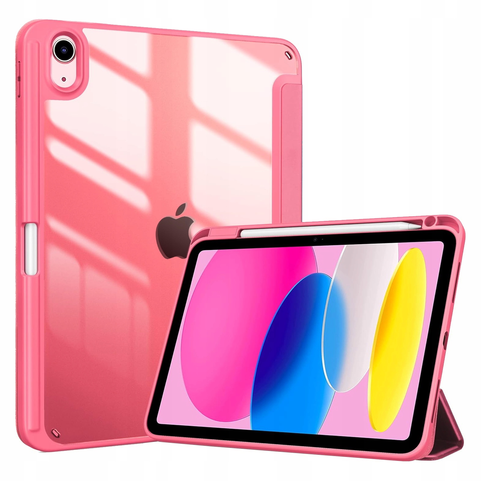 PRZEŹROCZYSTE ETUI DO APPLE IPAD 10.9" GEN 10 2022 A2757 A2696 A2777 RÓŻOWY Producent Inna