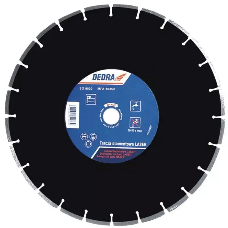 Tarcza diamentowa laser do asfaltu Dedra H1183 350mmx25,4mm