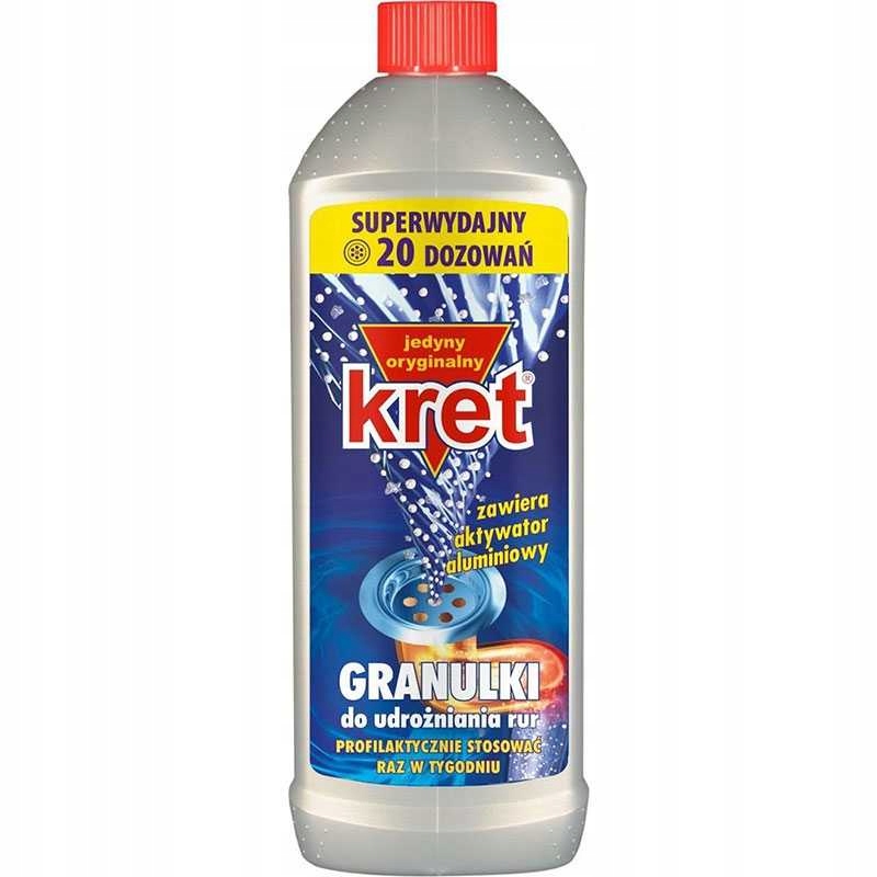

Kret granulki do udrażniania rur 800g