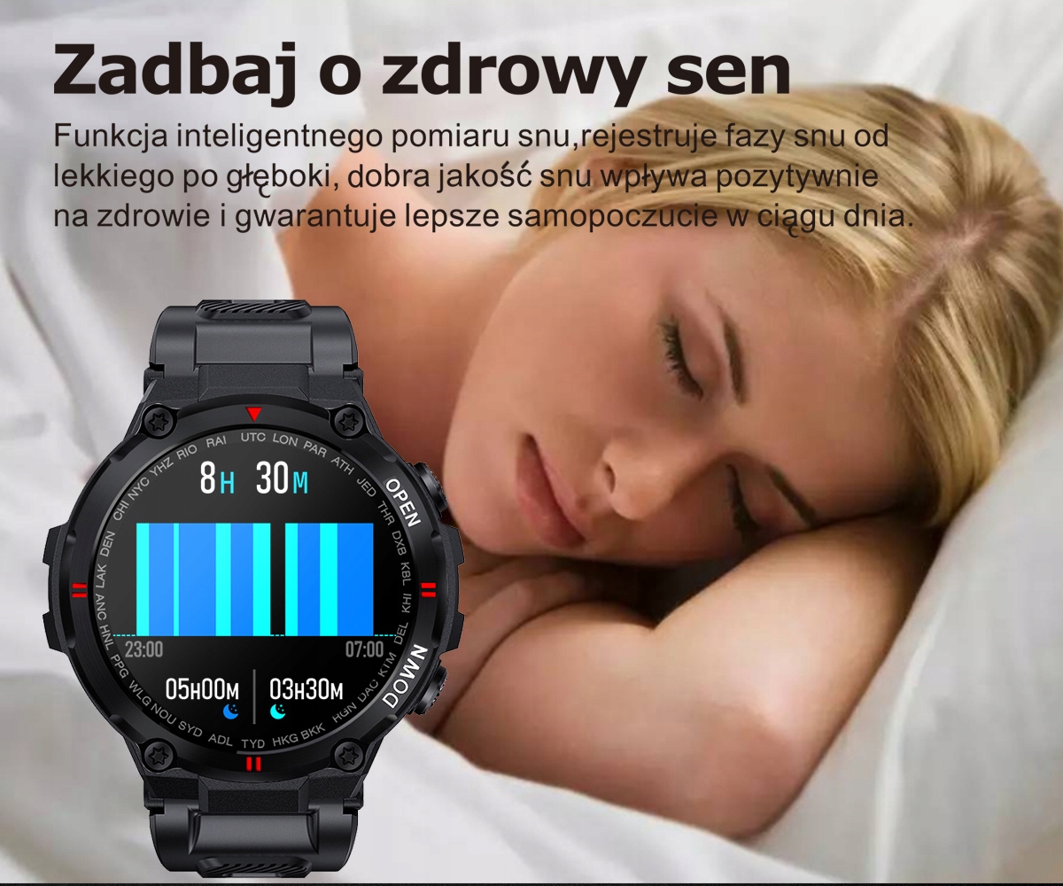 SMARTWATCH GRAVITY MĘSKI Zegarek Sport FB SMS FUNKCJA Rozmów Lokalizator GPS nie