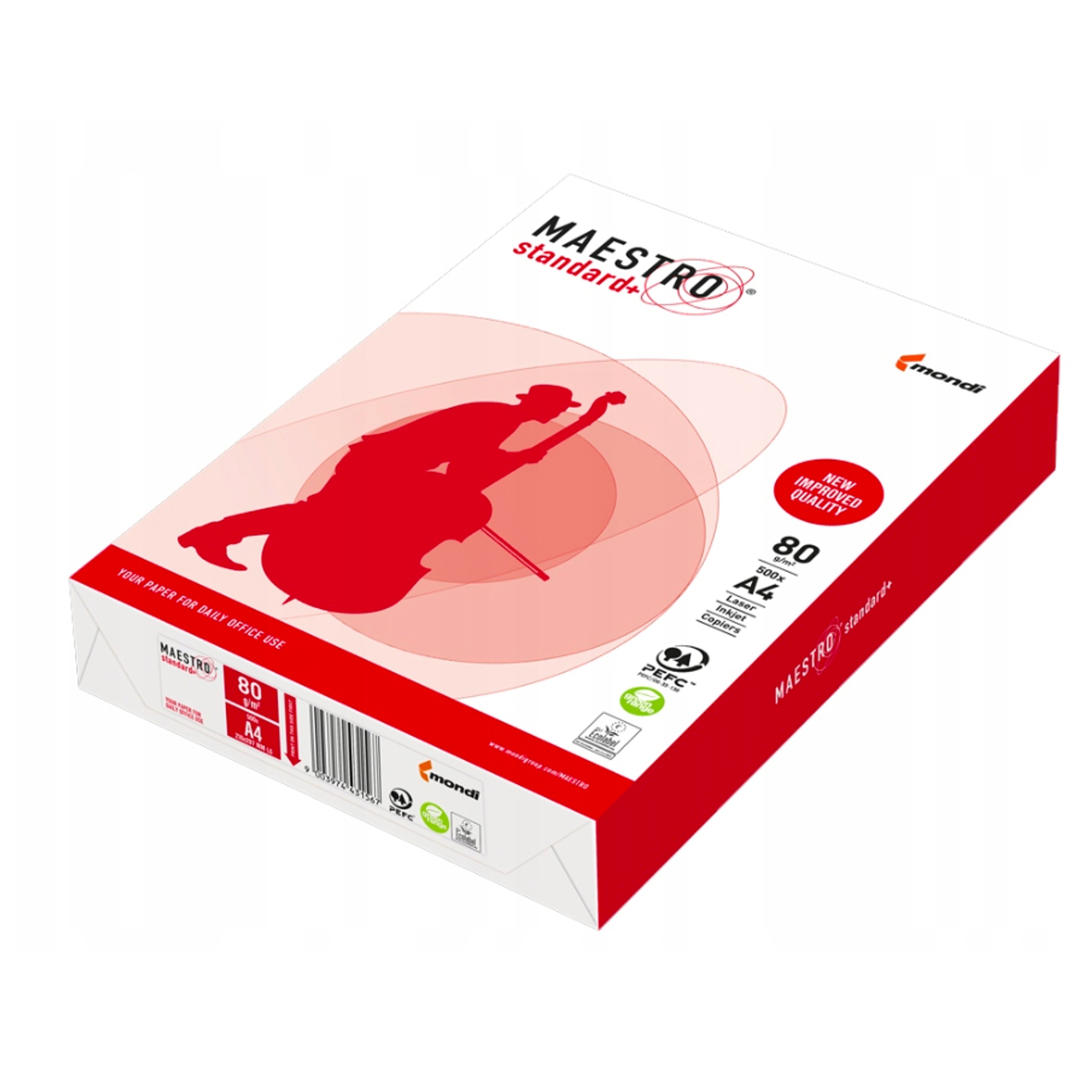 

Papier Ksero A4 80G Maestro Standard Plus 500 ark.