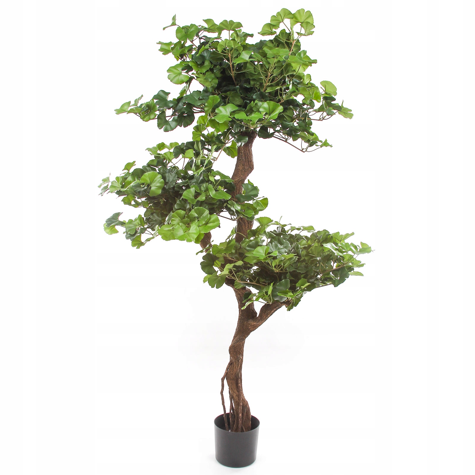 Luksusowe Bonsai Gingko 150 cm Imitacja Pnia i Korzeni Jak Żywy Dekoracja