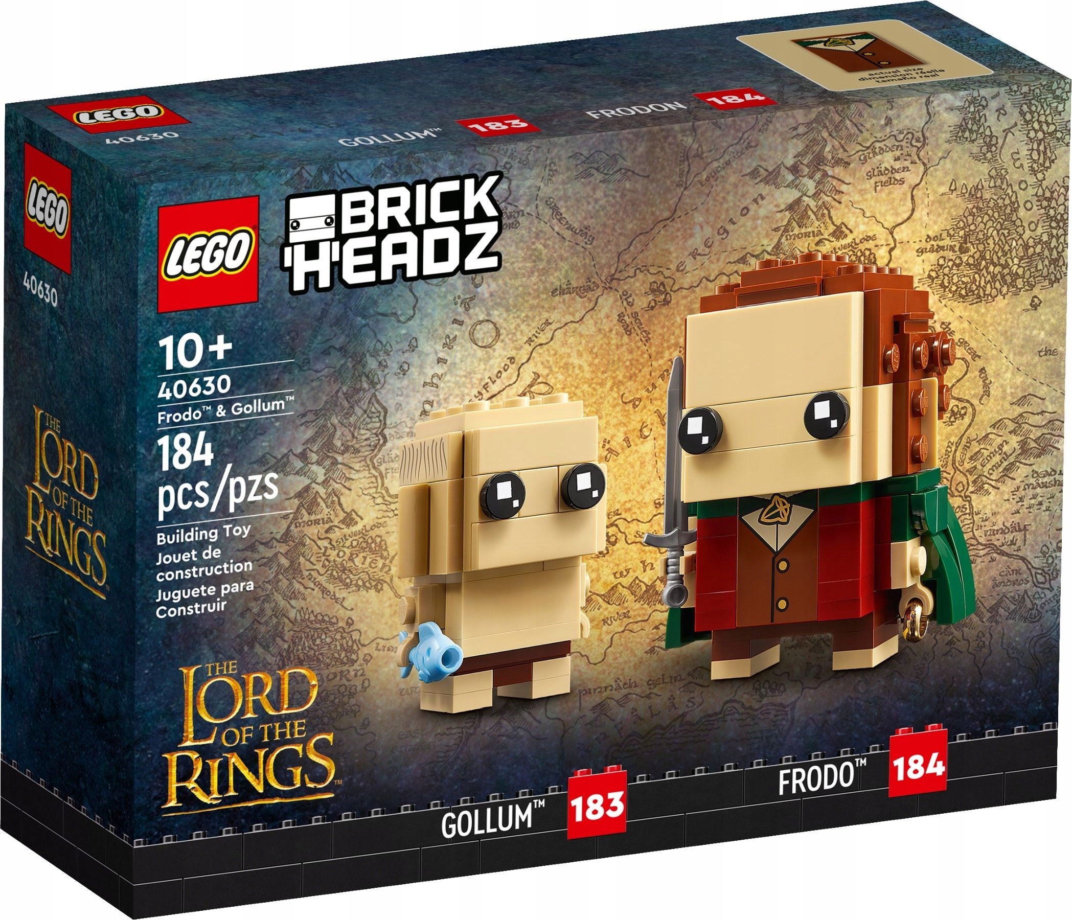 

Lego 40630 BrickHeadz Frodo i Golum wys.24H