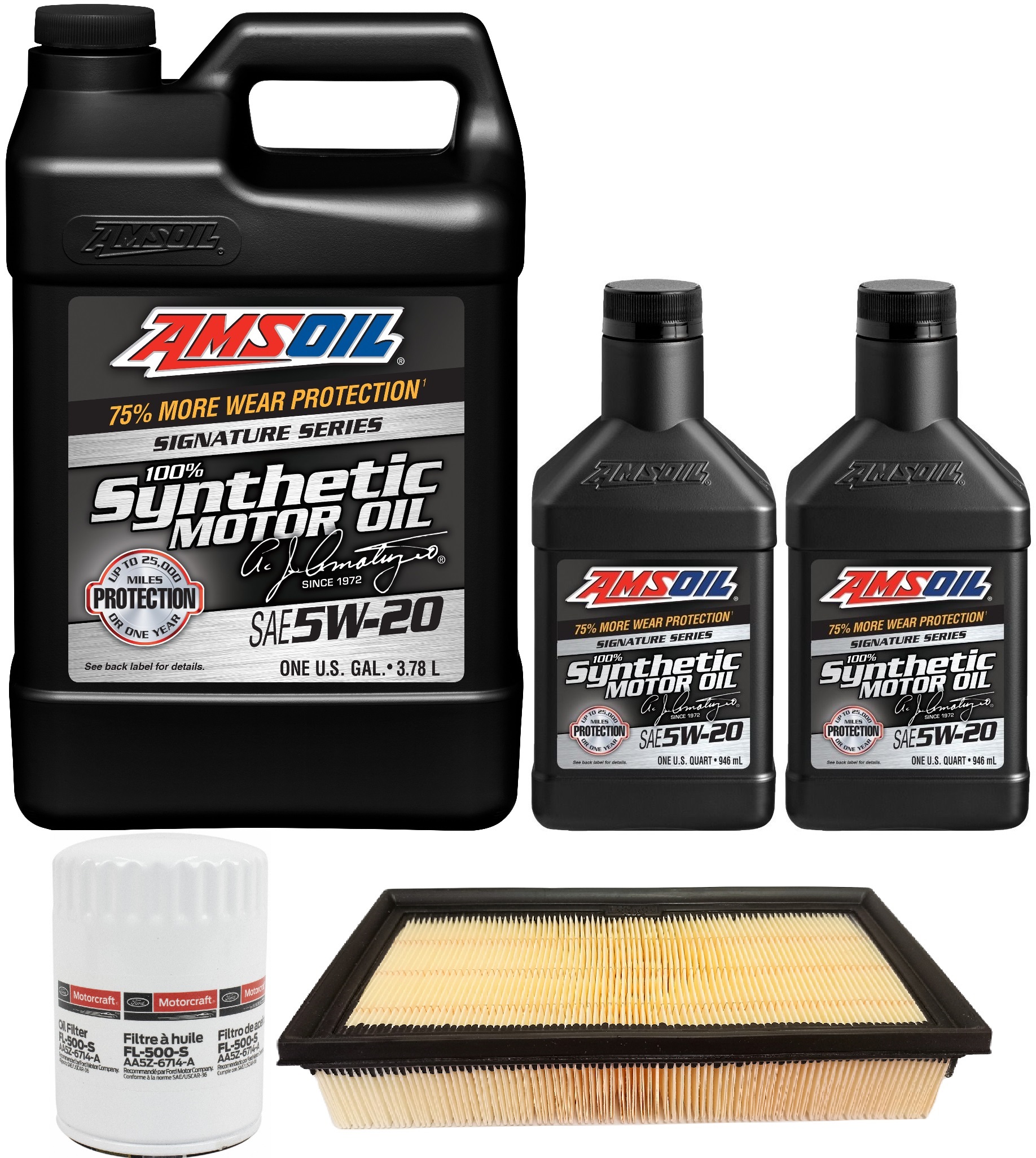 AMSOIL 5W20 5,7L + FILTRY EXPLORER 3,3 2020-2021