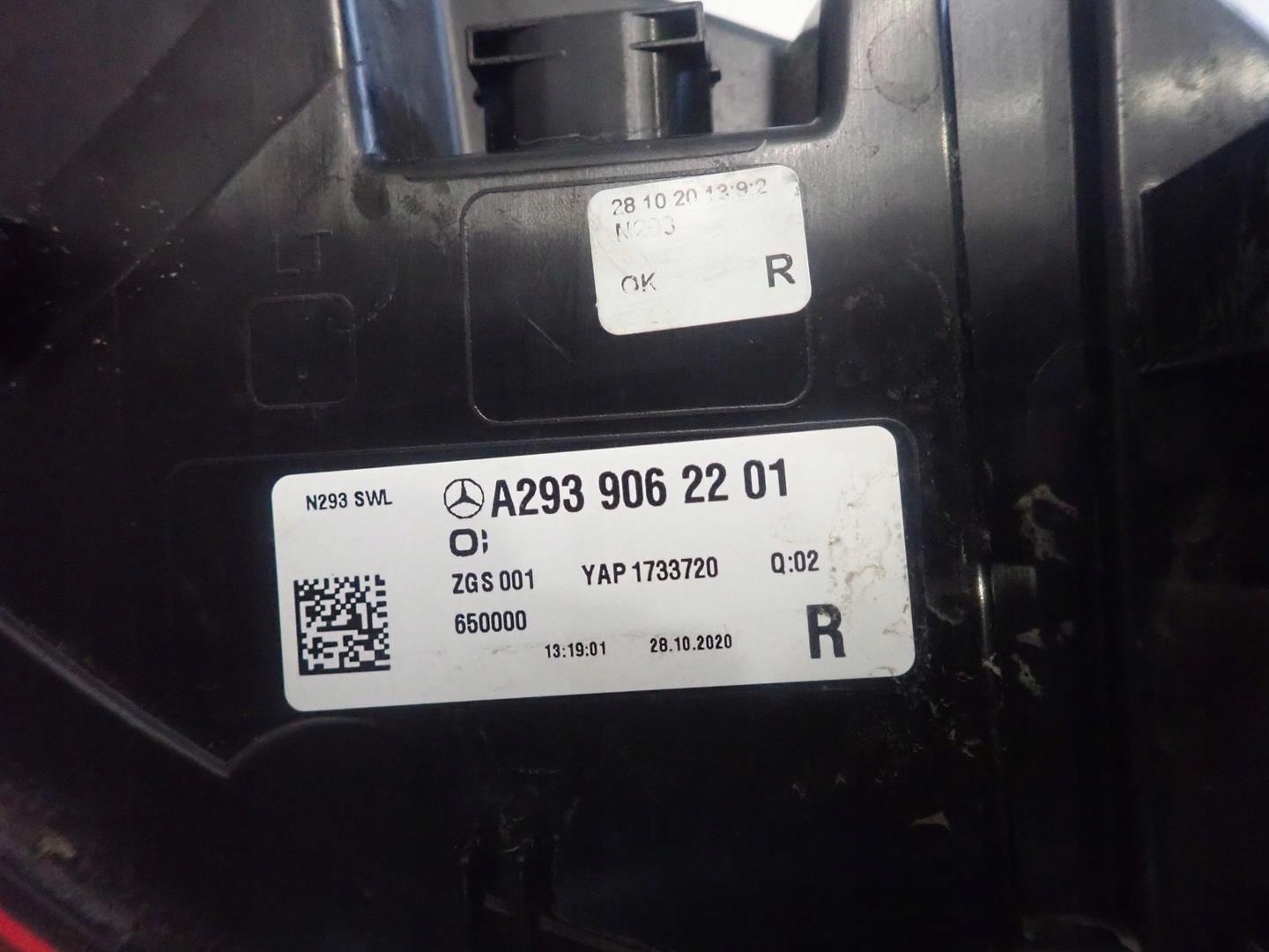 light rear part rear right MERCEDES EQC 2020- W293 A293