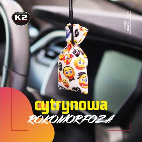 K2 ROKO HAPPY LEMON ZAPACH ODŚWIEŻACZ POWIETRZA Rodzaj zawieszki