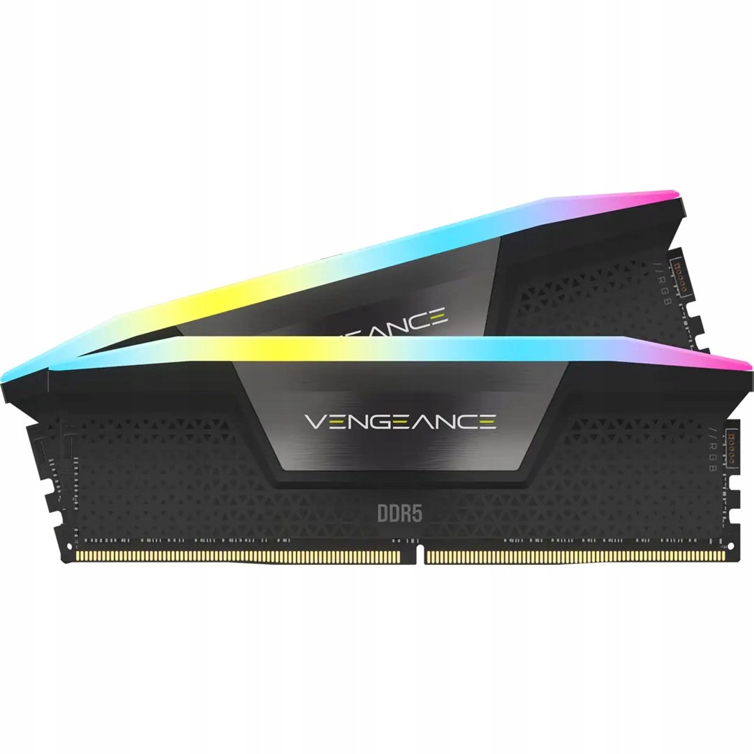 Corsair VENGEANCE RGB 64GB (2×32GB) DDR5 6000MT/s CL40 XMP EXPO