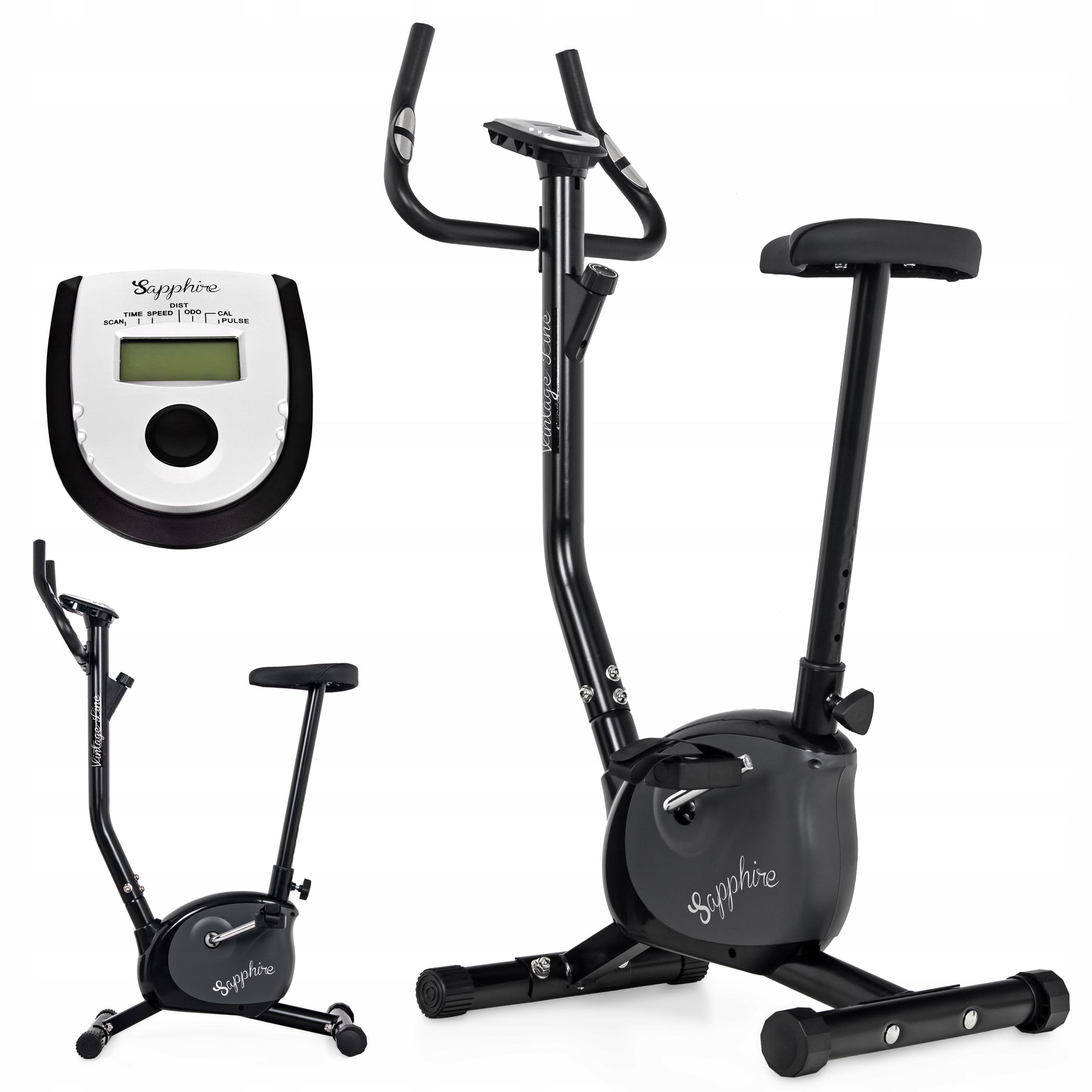 Rower Trenignowy stacjonarny fitness do domu mieszkania Pionowy regulacja V