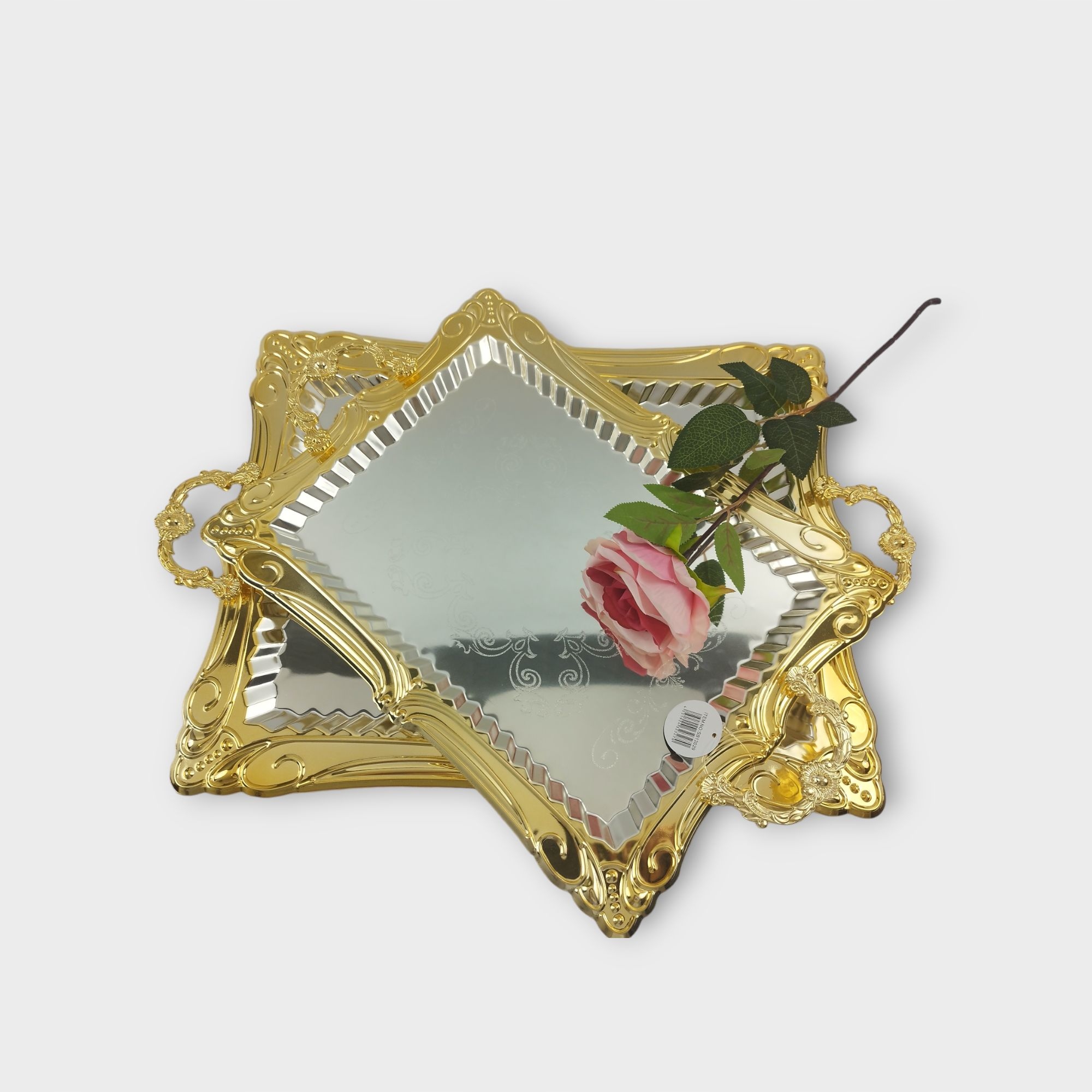 Podnos Sada 2 Tlg. Gold Silver Y461