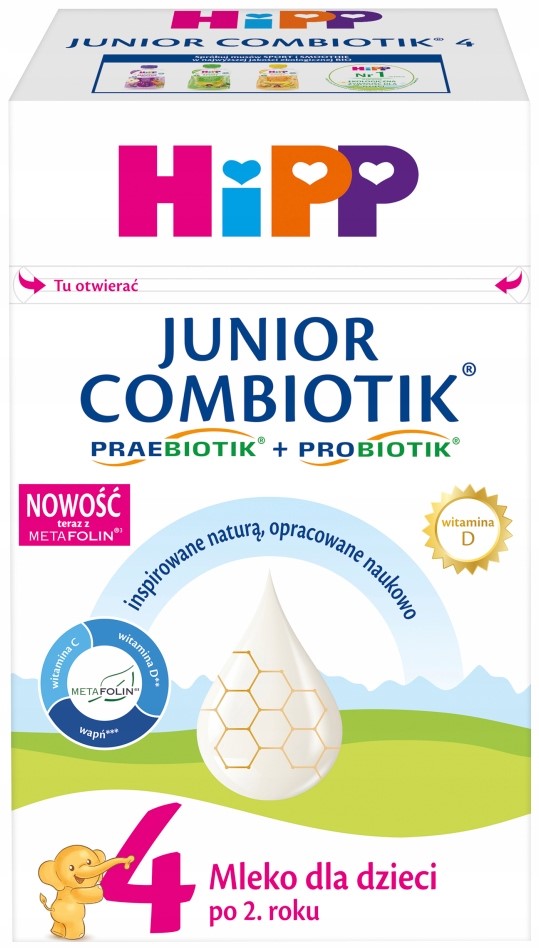 HiPP Combiotik 4 Junior Mleko modyfikowane 550 g