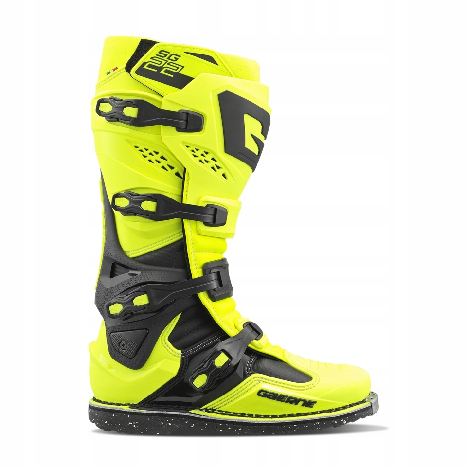 Gaerne Topánky Cross/enduro SG-22 Stellar Žltá Fluo/čierna Veľkosť 48