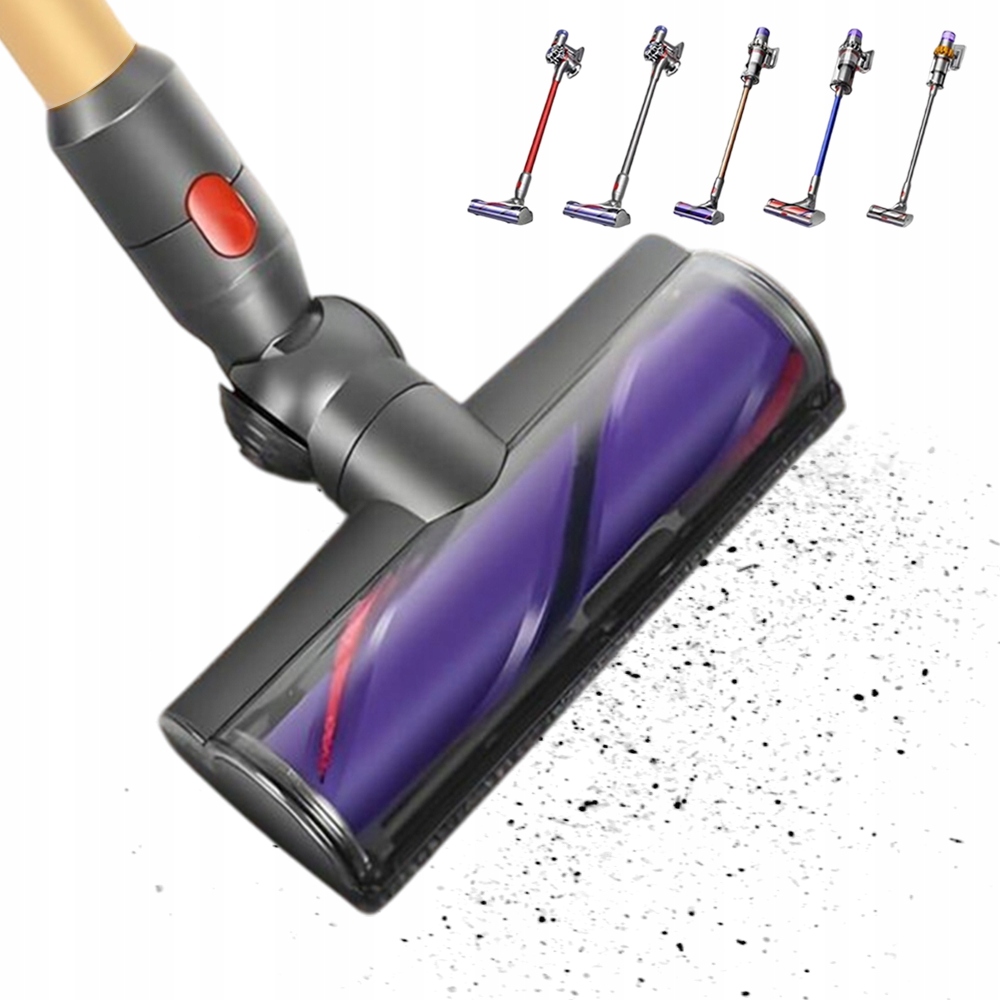 Elektrokartáč Pro Vysavač Dyson V7 V8 V10 V11 V15 Otočný 180°