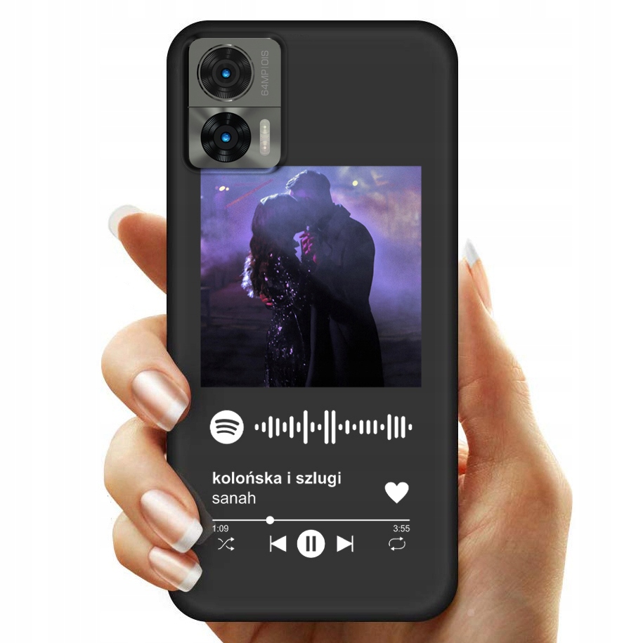 

Etui do Motorola Edge 30 Neo Spotify ze Zdjęciem
