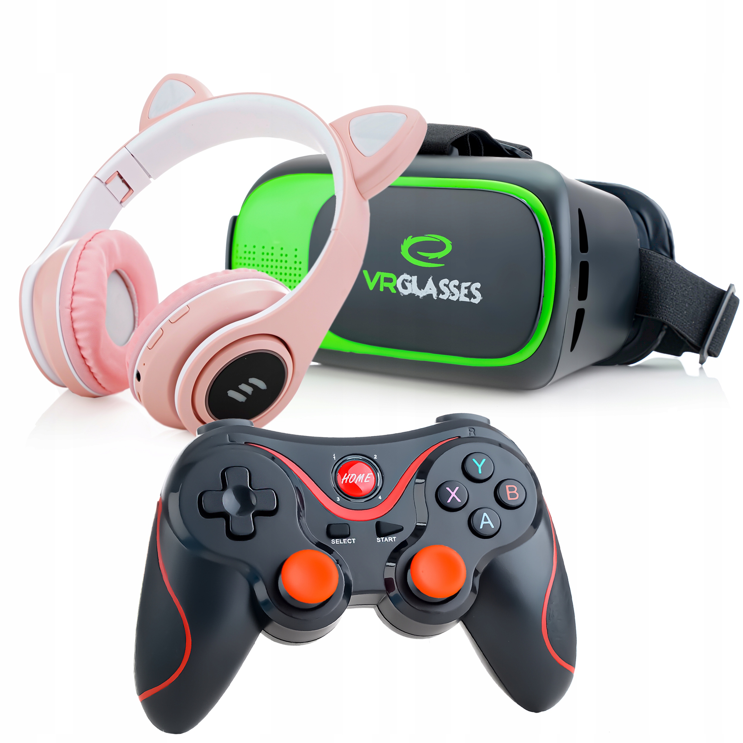 GOGLE OKULARY VR 3D WIRTUALNE DO TELEFONU DO GIER