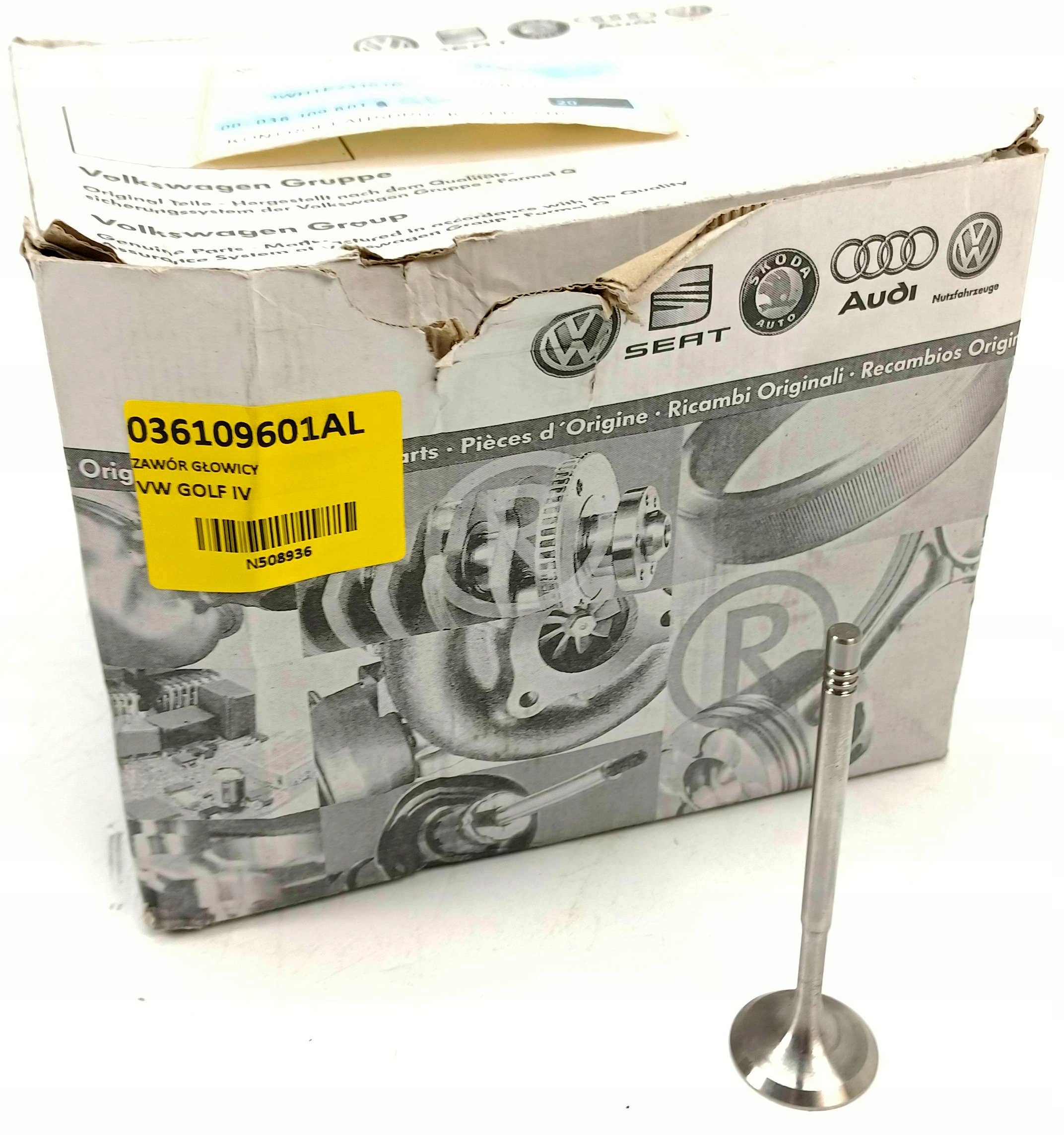 ASO ВСМОКТУЮЧИЙ КЛАПАН VW GOLF IV 1.4 16V 036109601AL