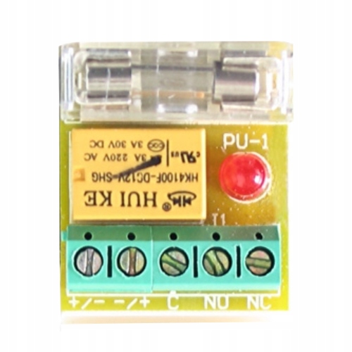 PK1V Moduł Przekaźnikowy Nc No 3A 30V Bezpiecznik Dioda Led Yotogi
