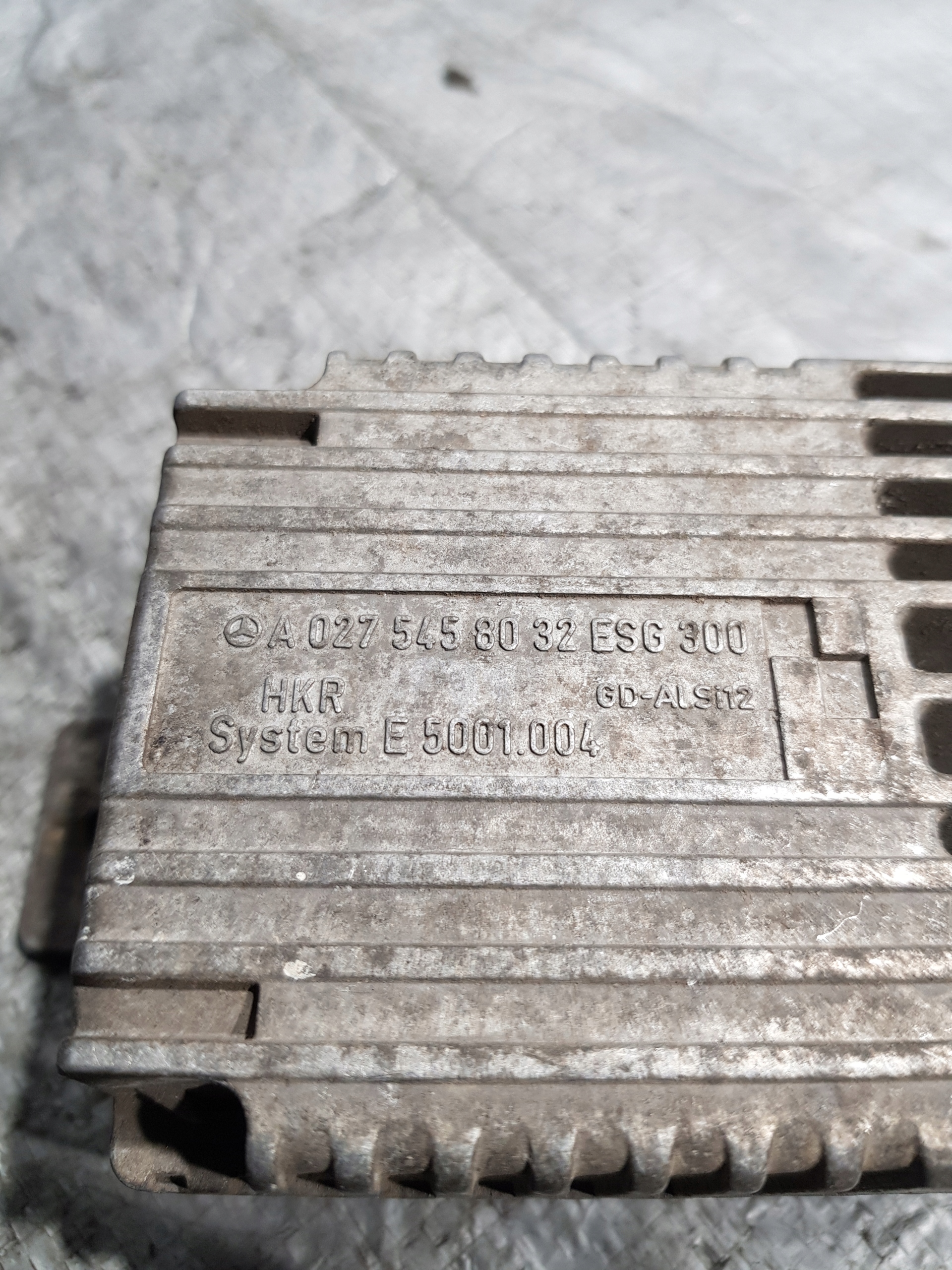 modulo VENTOLA MERCEDES W168 A0275458032